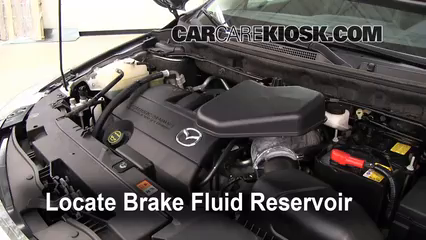 2009 Mazda CX-9 Touring 3.7L V6 Brake Fluid Add Fluid